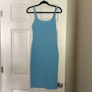 Blue Zara MIDI Dress